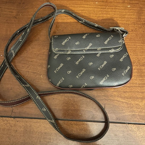 Pedro Cavalli cross body bag like new, black and brown