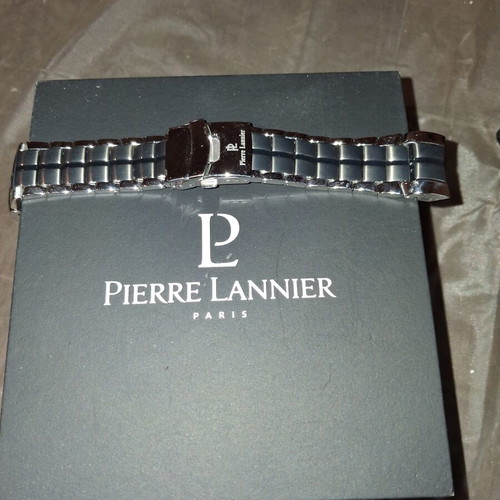 Pierre Lannier Two-Tone Bracelet like new, stainless steel, 22mm