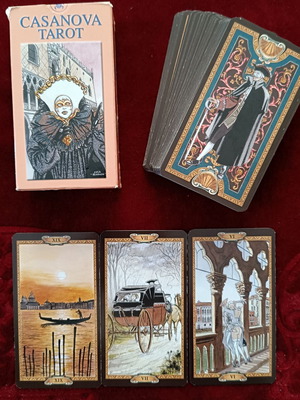 Casanova Tarot deck like new with erotic illustrations