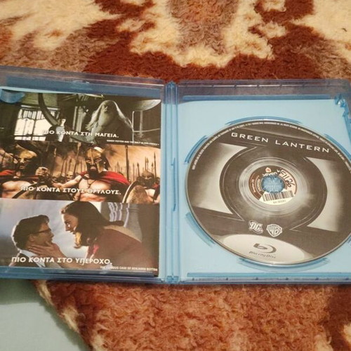 Green Lantern Blu-ray like new Greek edition with subtitles