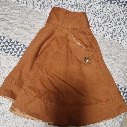 ASOS skirt brown - tan with high waist, like new