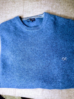Oxford Company blue pullover like new, size S