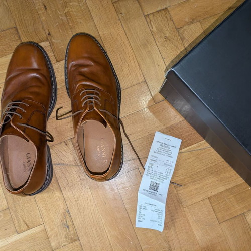 Gianni P. shoes like new, size 43, beige brown