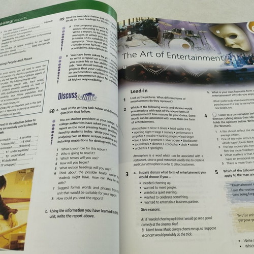 Upstream Proficiency C2 Student's and Teacher's Books with Interactive CD like new