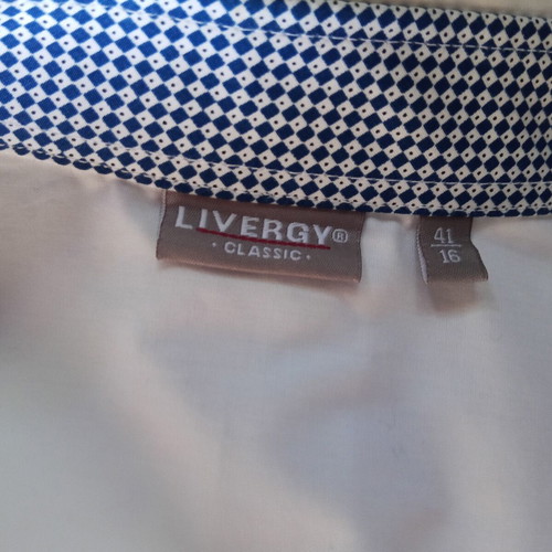 Men's cotton shirt XL like new, white
