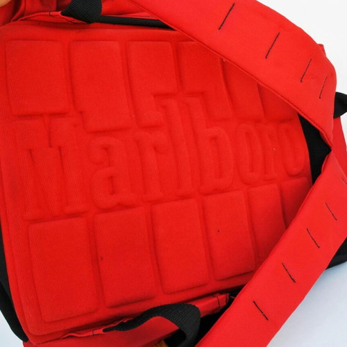 Vintage Marlboro Adventure Team backpack like new, black and red