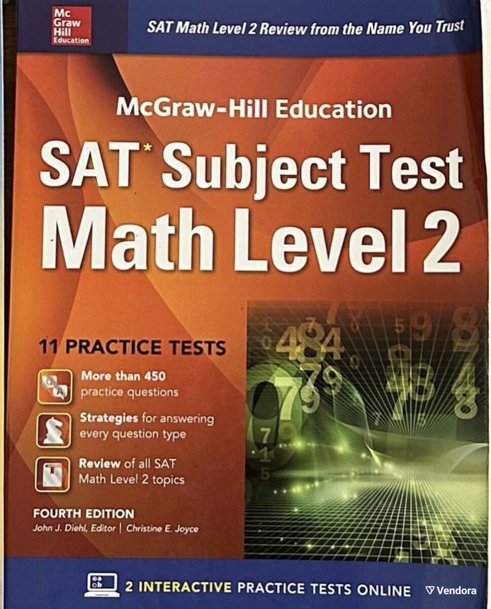 SAT Subject Test Math Level 2 βιβλίο με… - € 15,00 - Vendora.gr