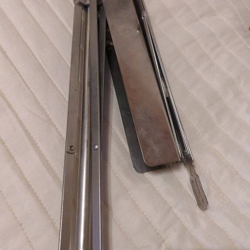 Wittner metal German music stand used with tilt adjustment
