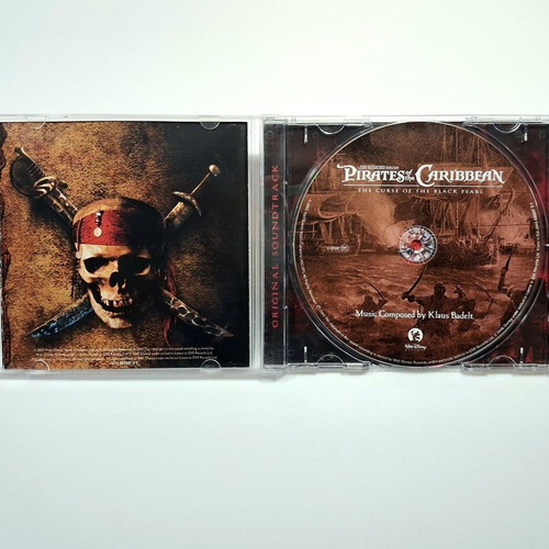 Pirates of the Caribbean The Curse of the Black Pearl Soundtrack CD like new