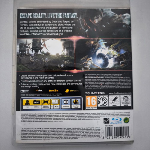 Final Fantasy XIV: A Realm Reborn PS3 game like new