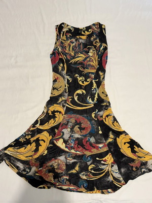 Roberto Cavalli multicolor sleeveless fit-and-flare dress like new