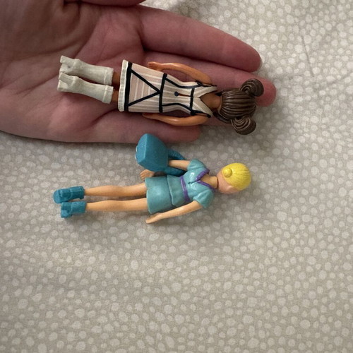 Polly Pocket collectible dolls 2000s like new
