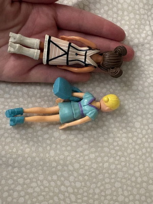 Polly Pocket collectible dolls 2000s like new