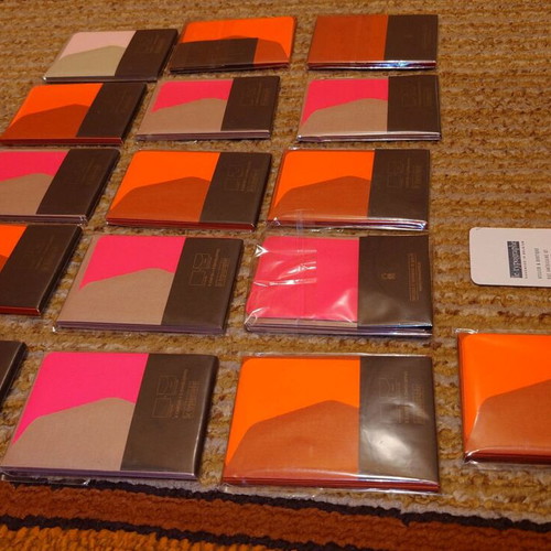 Designer mini cards new, set with envelopes Le Typographe