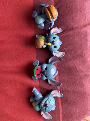 Stich figures like new with sunglasses gift for kids