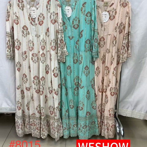 Indian dress new, multicolor, one size