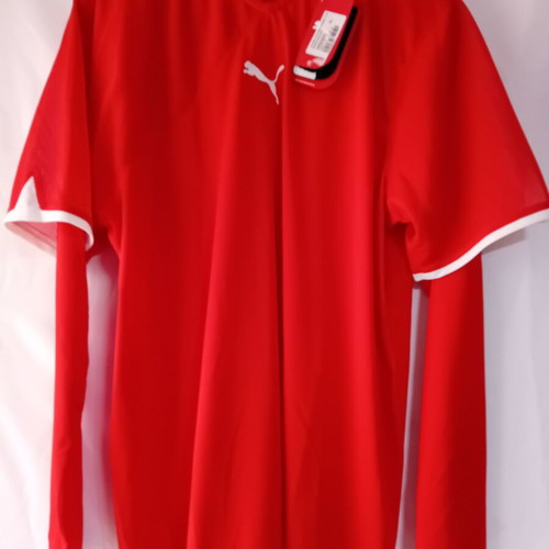 Puma red shirt XL with long and short sleeve new, Olympiakos