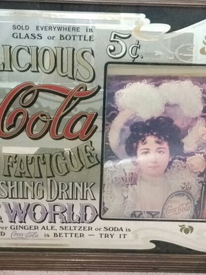 Рамка Coca-Cola 1968 като нова