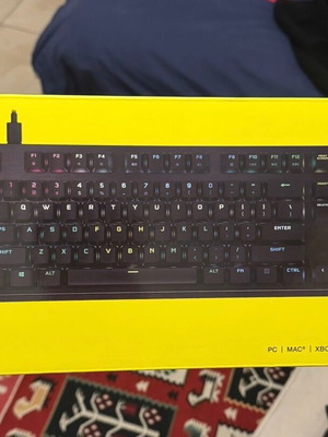 Corsair K60 Pro TKL RGB mechanical gaming keyboard with OPX switches