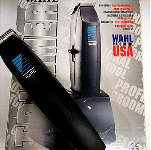 ΚΑΙΝΟΥΡΓΙΑ Κουρευτική Μηχανή Επαναφορτιζόμενη WAHL TRIMER Professional CORDLESS για τέλειο  καθάρισμα  made in USA mod.8900  Κωδικός 8964-801