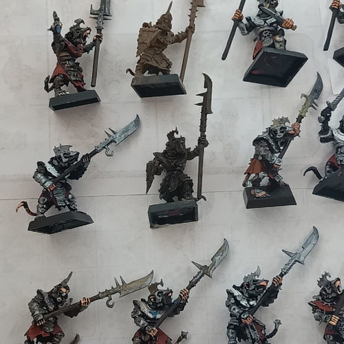 Warhammer Skaven Stormvermin Full Command Group 20 Plastic Figures
