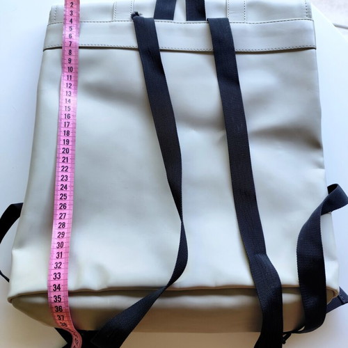 Rains Waterproof Backpack like new, ice color