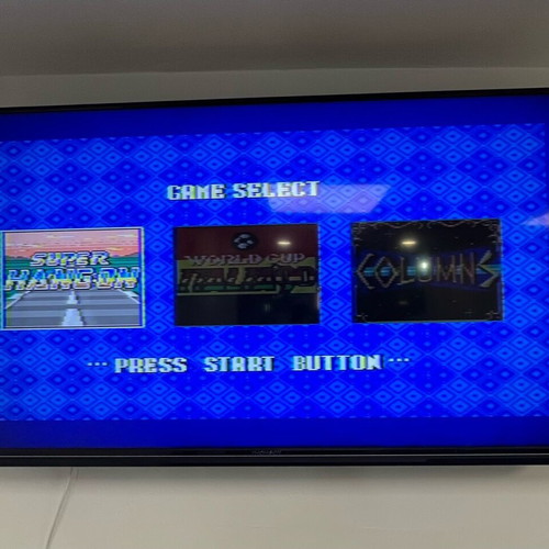 Sega Mega Drive II 16-BIT console like new complete set