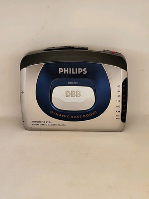 Philips AQ6585 Stereo ραδιοκασετόφωνο vintage, σαν καινούργιο