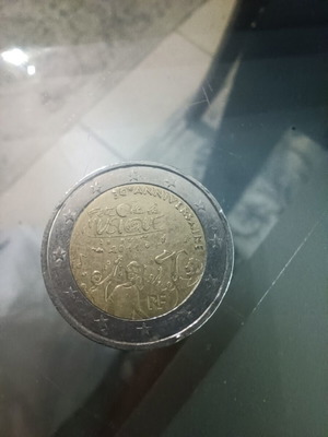 France 2 euro 2001 music festival coin