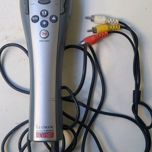 Lexibook On Key Karaoke K1000GR used microphone with voice changer