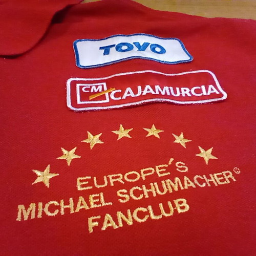 Schumacher Fanclub World Champion Formula 1 Screen Stars Shirt XL like new