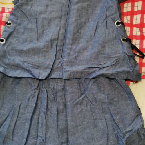 Zara romper shorts like new, blue, age 10-11