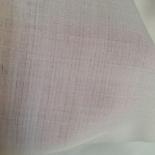 Linen single-width fabric cream new, 8 meters, width 80