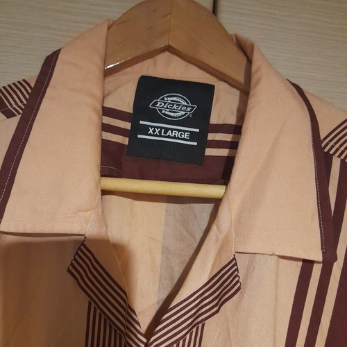 Dickies vintage shirt XL/XXL like new, beige and brown
