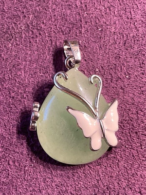 Aventurine authentic stone pendant