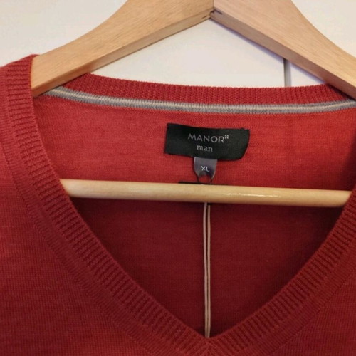 Manor pullover XL red new