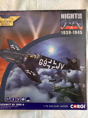 Corgi BF-109 Diecast Model 1:72 Limited Edition mint condition