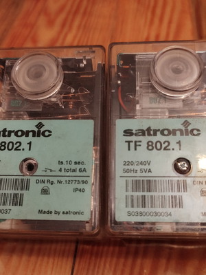 Ηλεκτρονικός καυστήρας πετρελαίου Satronic TF802.1 καινούργιος