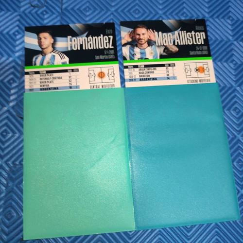 Panini Top Class New Sensation Football Card Set of 2, like new