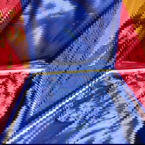 Комплект прибори употребявани, 6 вилици, 5 чаени лъжички, 2 големи лъжици, шпатула