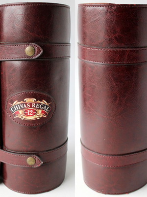 Chivas Regal Empty Leather Case New, 12 Years Scotch Whisky