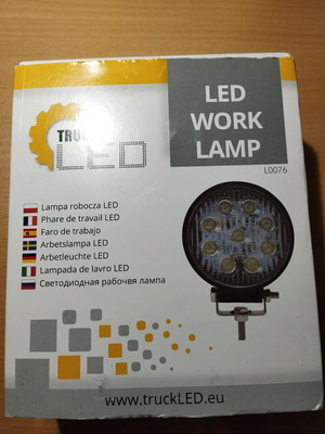 Προβολέας Led L0076 Truckled Kamar καινούργιο 24W 1430 lumen 12/24V