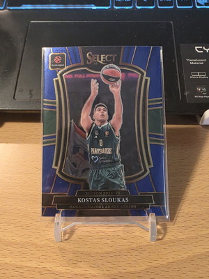 Kostas Sloukas Premier Level Blue Prizm Card like new