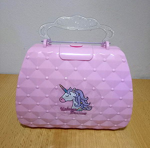 Unicorn Dreams Mini Βαλιτσάκι με Κουδουνίστρες