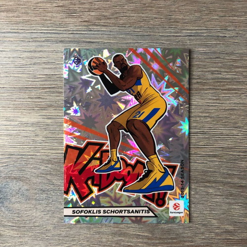 Euroleague Sofoklis Schortsanitis Kaboom Case Hit SSP Card 2025-26 new