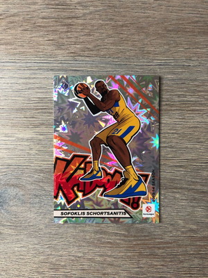 Euroleague Sofoklis Schortsanitis Kaboom Case Hit SSP Card 2025-26 new
