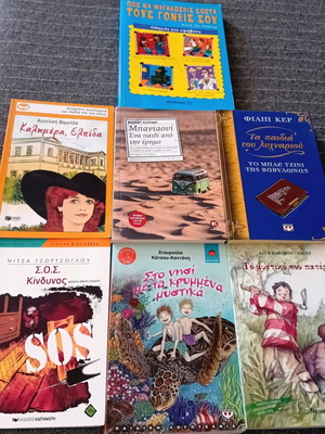 Pack of seven children's and teen books like new