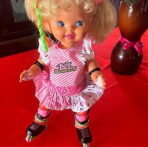 Κούκλα vintage Mattel 1992 Baby Rollerblade.