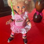 Κούκλα vintage Mattel 1992 Baby Rollerblade.