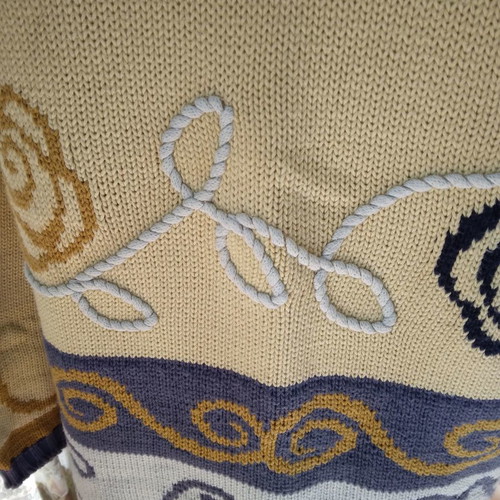 Sisley knitted sweater used, size M